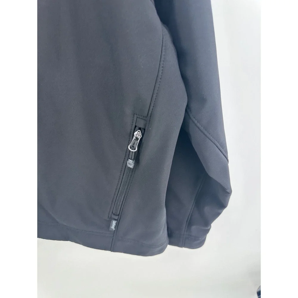 Landway Mens Soft Shell Jacket Black Volkswagen VW Fleece Lined Medium M